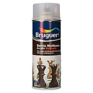 Bruguer Spray de acabado Barniz Multiusos (400 ml, Satinado)