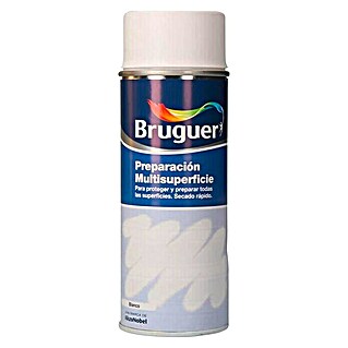 Bruguer Pintura en spray Preparación Multisuperficie (Mate, 400 ml, Blanco)