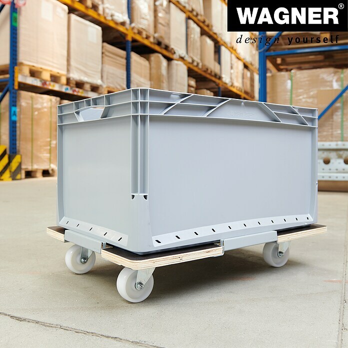 Wagner System Transportroller MM 1381 (L x B x H: 640 x 440 x 100 mm, Traglast: 250 kg)