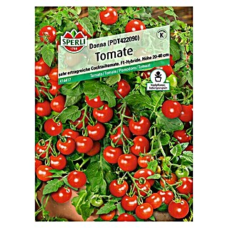 Sperli Gemüsesamen Tomate (Donna, Solanum lycopersicum, Erntezeit: Juli - Oktober)