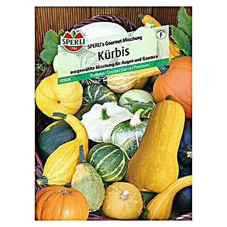 Sperli Gemüsesamen Kürbis (Gourmet Mischung, Cucurbita pepo, Erntezeit: September - Oktober)