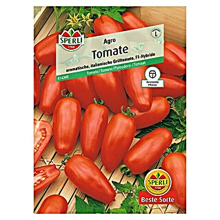 Sperli Gemüsesamen Tomate (Agro, Solanum lycopersicum, Erntezeit: Juli - Oktober)
