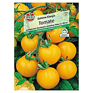 Sperli Gemüsesamen Tomate (Goldene Königin, Solanum lycopersicum, Erntezeit: Juli - Oktober)