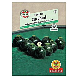 Sperli Gemüsesamen Zucchini (Eight Ball, Cucurbita pepo, Erntezeit: Juni - Oktober)