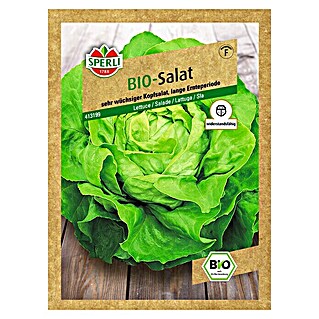 Sperli Salatsamen Bio Kopfsalat (Lactuca sativa, Erntezeit: Mai - Oktober)