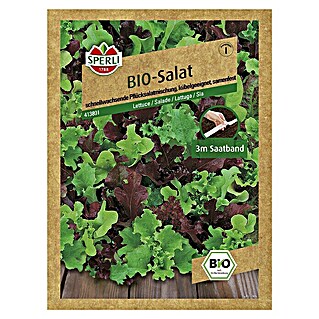 Sperli Salatsamen Bio Salat 'Babyleaf' Saatband (Lactuca sativa, Erntezeit: Mai - Oktober)