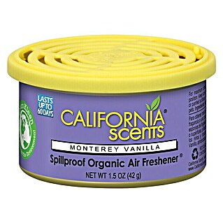 California Scents Luchtverfrisser Monterey Vanilla (Vanille)