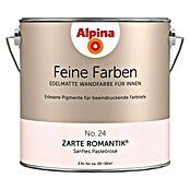 Alpina Wandfarbe Feine Farben (2,5 l, Zarte Romantik, No. 24 - Sanftes Pastellrosé, Matt)