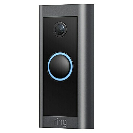 Ring Türklingel mit Kamera Doorbell Wired (1.920 x 1.080 Pixel (Full HD), Schwarz)