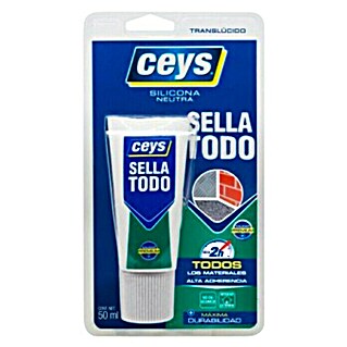 Ceys Silicona neutra Sella Todo (Transparente, 50 g)