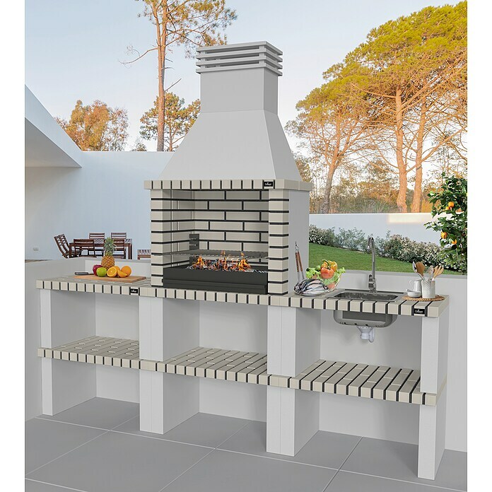 Mesa modular para barbacoa Alvor (L x An x Al: 80 x 47 x 86 cm)
