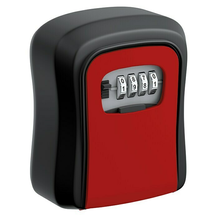 Basi Schlüsselbox SSZ 200 (L x B x H: 40 x 95 x 115 mm, Rot) -