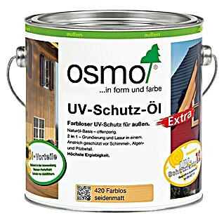 Osmo UV-Schutz-Öl Extra 420 (Farblos, 2,5 l, Seidenmatt)
