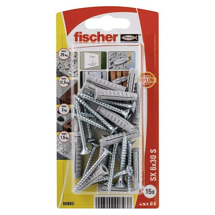 Fischer SX Taco con tornillo 