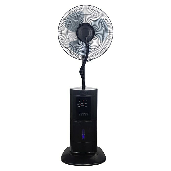 milla nautica Implementar literalmente PR Klima Ventilador de pie con nebulizador (Negro, Altura: 126 cm, 100 W,  3.120 m³/h) | BAUHAUS
