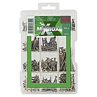 Suki Surtido de tornillos multiuso Green (395 piezas)