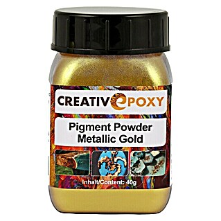 CreativEpoxy Pigment Powder (Metallic Gold, 40 g)