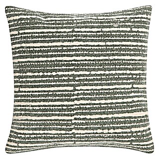 Kissen Vintage Stripe (Grau, 45 x 45 mm, 100 % Baumwolle)