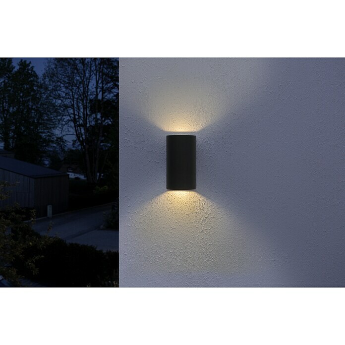 Osram LED Wandleuchte Außenleuchte weiß Endura Style Wide Warmweiß 12W 