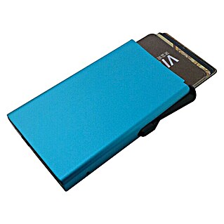 Basi Kartentasche (L x B x H: 98 x 61,5 x 13 mm, Blau)
