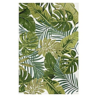 Outdoor-Teppich Kubana (Grün/Weiß, 230 x 160 cm, 75 % Polypropylen, 25 % Polyester)