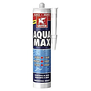 Griffon Adhesivo y sellador Aqua Max (Blanco, 425 g)