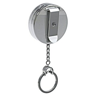 Schlüsselanhänger (Länge: 60 cm, Durchmesser: 52 mm, Silber)