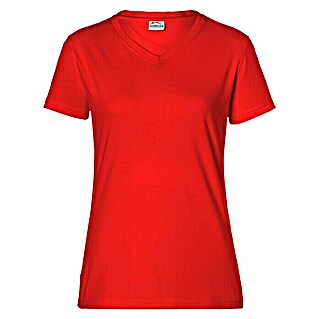 Kübler Damen-T-Shirt (Konfektionsgröße: L, Mittelrot)