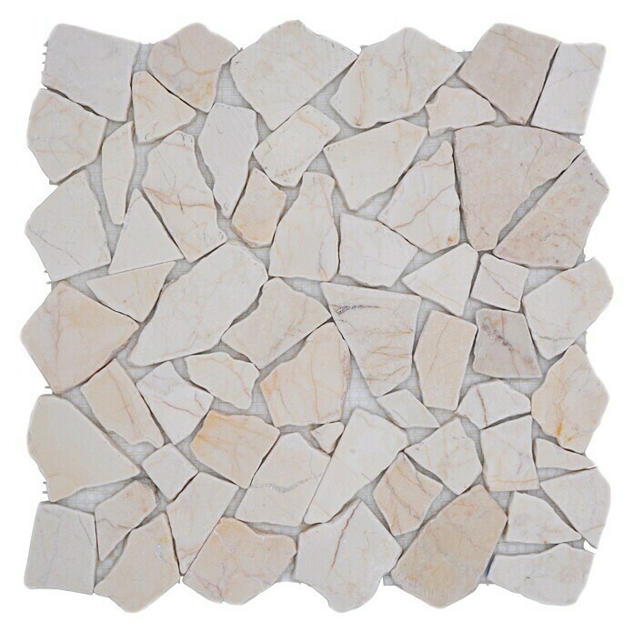 Mosaikfliese Gold Cream CIOT 30/2807 (30,5 x 30,5 cm, Beige, Poliert)