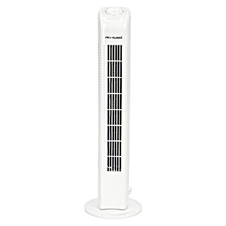 Proklima Turmventilator (Weiß, 73 cm, 50 W, 372 m³/h)