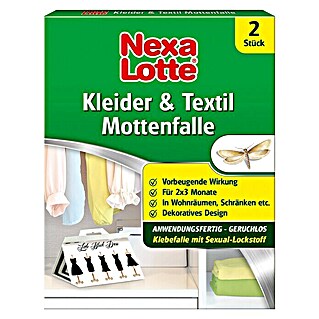Nexa Lotte Kleider- & Textilmottenfalle (2 Stk.)