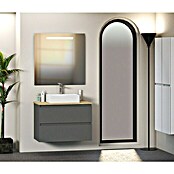 Mueble de lavabo Fons (46 x 70 x 56 cm, Antracita, Mate)