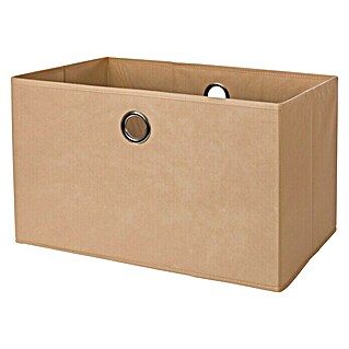 Aufbewahrungsbox Softbox L (L x B x H: 320 x 530 x 320 mm, Beige)