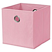 Aufbewahrungsbox (L x B x H: 320 x 320 x 320 mm, Vliesstoff, Rosa)