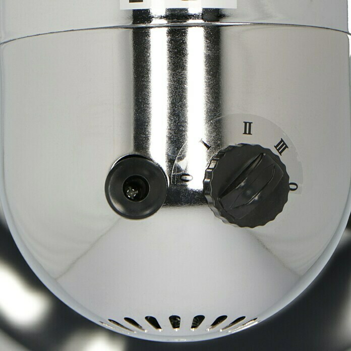 Proklima Retro stajaći ventilator (Srebrno, Promjer: 40 cm, 50 W, 3.700 m³/h)