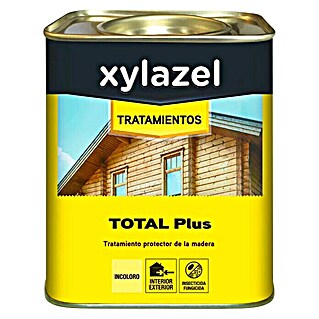 Xylazel Imprimación para madera Total Plus (Incoloro, 750 ml, Transparente)
