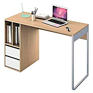 Muebles Pitarch Mesa de escritorio Boston (L x An x Al: 50 x 120 x 74 cm, Roble)