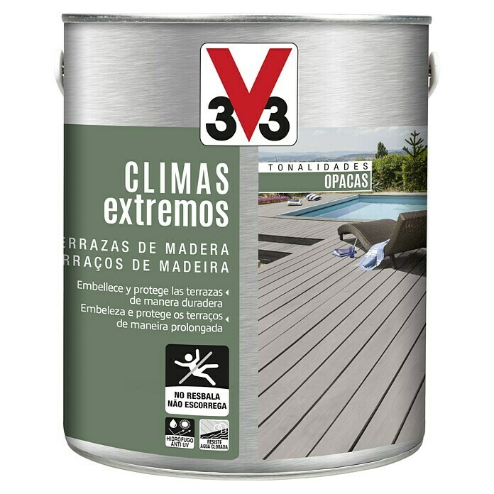 V33 Protección para madera Terrazas Climas Extremos 