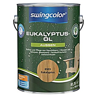 swingcolor Eukalyptus-Öl (Eukalyptus, 2,5 l, Seidenmatt, Wasserbasiert)