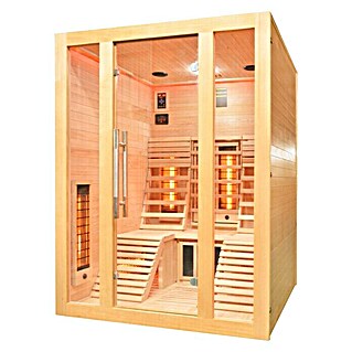 Sanotechnik Infracrvena sauna Oslo (2 karbonsko-magnezijske grijaće ploče, 150 x 150 x 200 cm)