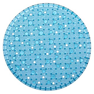 Salvaplatos redondo (Diámetro: 34 cm, Pastel azul)