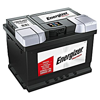 Energizer Autobatterie Premium EM60-LB2 (60 Ah, 12 V, Batterieart: Blei)