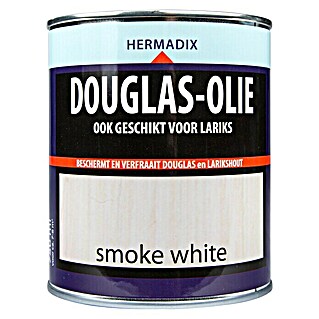 Hermadix Houtolie voor douglas en larikshout Smoke White (Smoke White, 750 ml)