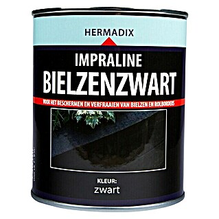 Hermadix Houtbescherming Impraline Bielzenzwart (750 ml, Bielzenzwart, Zijdemat)