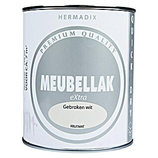 Hermadix Lak voor meubels Gebroken Wit (Gebroken Wit, 750 ml, Mat)