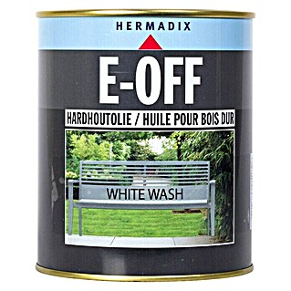 Hermadix Hardhoutolie E-OFF White Wash (750 ml, White Wash, Mat)