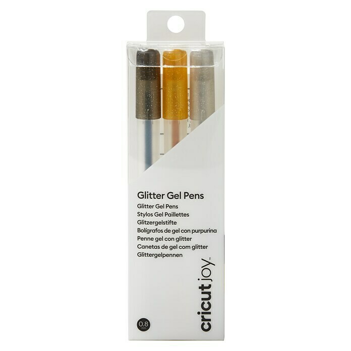 Cricut Joy Gelroller-Set Medium Gel Pen Glitter 