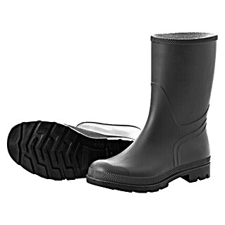 Scheibler PVC-Stiefel (Schuhgröße: 45, Schwarz, Ausführung: Halbhoch)