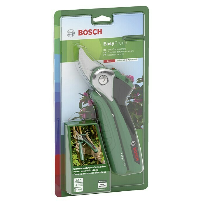 Bosch Aku škare za oblikovanje i rezanje trave (Napon baterije: 3,6 V, Tip punjive baterije: Litij-ionska)