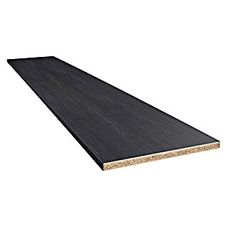 CUCINE Küchenarbeitsplatte nach Maß 4085 Black Oak (Max. Zuschnittsmaß: 365 x 63,5 cm, Stärke: 3,8 cm)